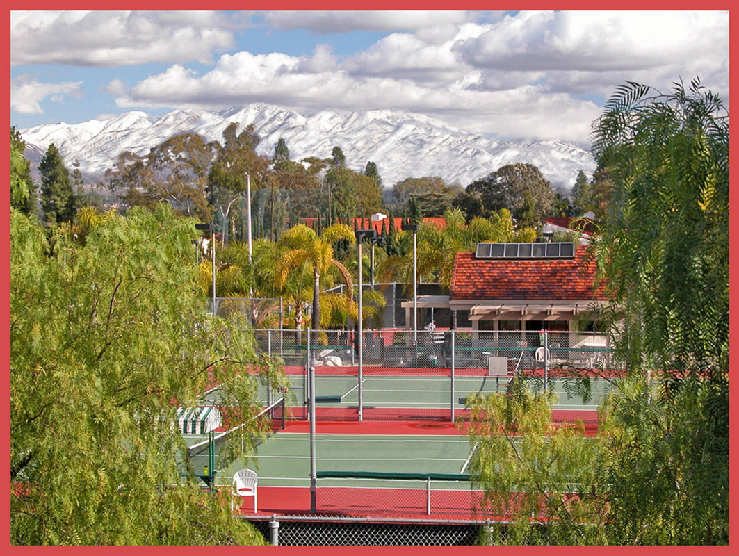 Laguna  Woods Village has 10 tennis courts